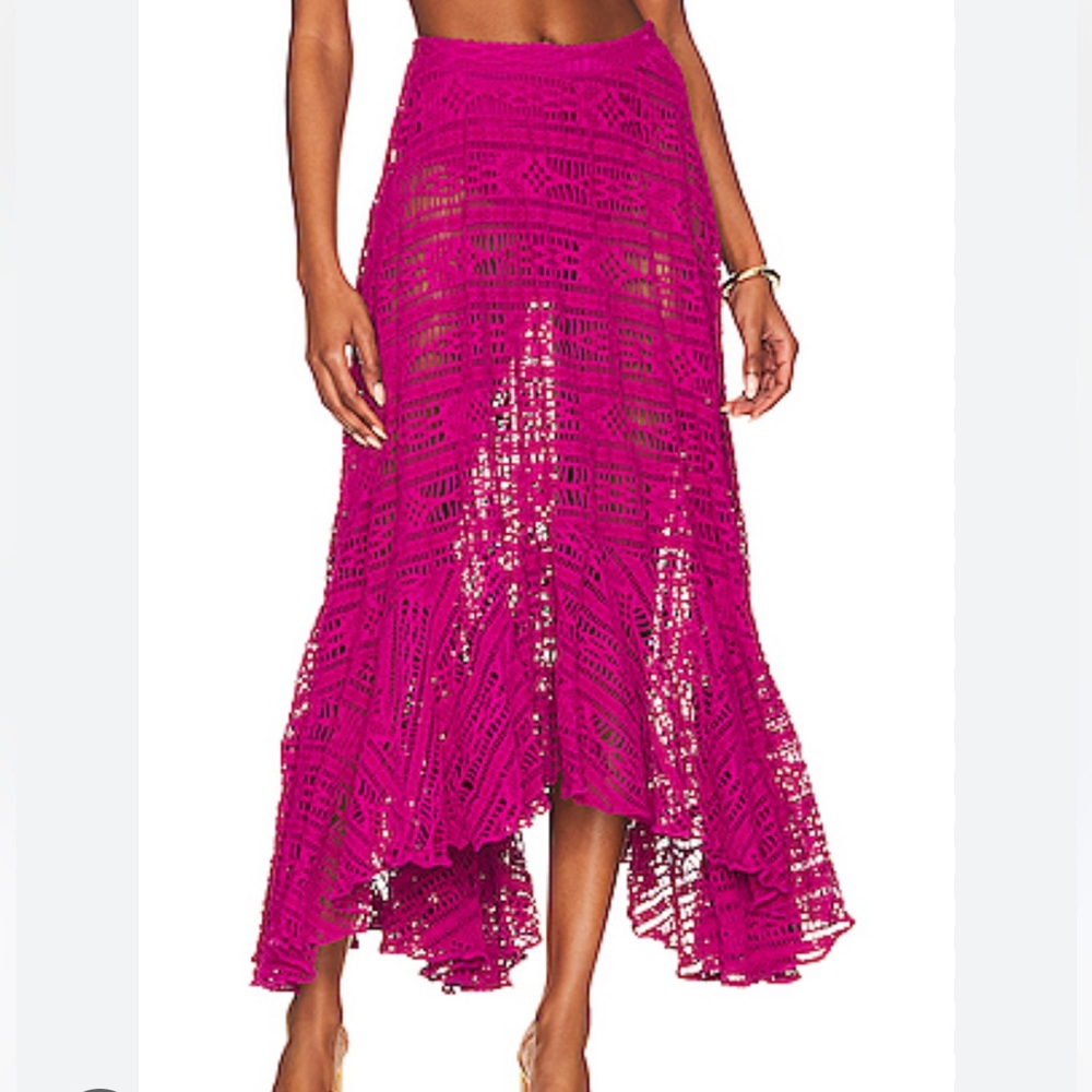patbo crotchet beach skirt